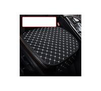 MBROS Seat Covers Universal Car Seat Cover Seat Back Soft Cushion Minimalism Seat Cushion Chair Carpet Pad Pu Leather Accessories(Style 1 White)