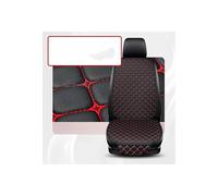 MBROS Seat Covers Universal Car Seat Cover Seat Back Soft Cushion Minimalism Seat Cushion Chair Carpet Pad Pu Leather Accessories(Style 2 Red)