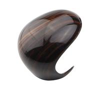 MBROS Shift knob for CHR C-HR 2016-2020 Wood Carbon Fiber Pattern Shift Knobs Shift Lever Gear Shift Decorate Cover Trim Gear Stick Knob(Wood Pattern)