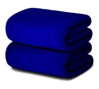 MBS EXCLUSIVE Extra Large Jumbo Bath Sheets 600 GSM Premium Organic Egyptian Cotton Extra Soft Super Fluffy High Absorbent Bath Towels | 95 x 200 cm | (R.Blue, Pack of 2)