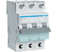 3P B 16A 6kA AC QuickConnect MBS316 Overcurrent Switch