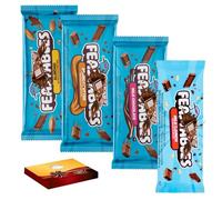Mbst Chocolate Bar Bundle 60g With Gift Box | Peanut Butter, Milk Chocolate, Milk Crunch & Almond Chunks - 4 x Mixed Chocolate Bars