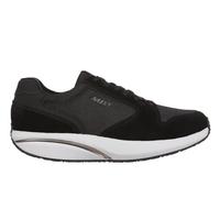 MBT-1997 Classic II Women's Casual Sneakers Modern Style. Anatomical and Comfortable Sneakers. Physiological Footwear Comfort and Stability with Curved Sole. Lace-up Sneakers. Black Grey