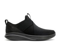 MBT JIN Women's Unlaced Running Sneakers. Anatomical and Comfortable Walking Sneakers. Physiological Comfort and Stability Shoes with Curved Sole. Modern Sneakers. Black