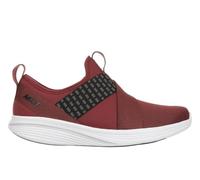 MBT JIN Women's Sneakers Without Laces. Anatomical and Comfortable Walking Sneakers. Physiological Comfort and Stability Shoes with Curved Sole. Modern Sneakers. Red