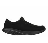 MBT M3100 Casual Shoes for Men Modern Style. Synthetic Suede Design with Laces for a Physiological Footwear for Comfort and Stability with Rocker Sole. Colour: Black