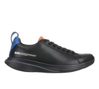 MBT M360 E2 Men's Modern Style Sneakers. Anatomical and Comfortable Walking Sneakers. Physiological Comfort and Stability Footwear with Rocker Sole. Black Colour