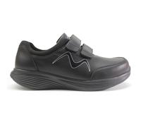 MBT Modena De Acacia 2 Straps Synthetic Textile Men's Hook and loop Shoes - Black - Size:UK 9