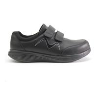 MBT Modena De Acacia 2 Straps Synthetic Textile Women's Hook and loop Shoes - Black - Size:UK 4