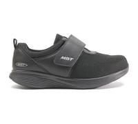 MBT Modena De Acacia Textile Leather Men's Hook and loop Shoes - Black - Size:UK 9