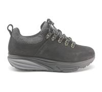 MBT MT Alpine Sym Low Nubuck Leather Women's Low Top Trainers - Black - Size:UK 3.5