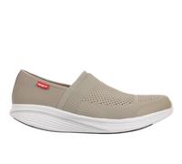 MBT NIWASI Slip ON Women's Slip-On Sports Shoes. Anatomical and Comfortable Walking Athletic Shoes. Physiological Footwear for Comfort and Stability with Curved Sole. Modern Sneakers. Beige Color