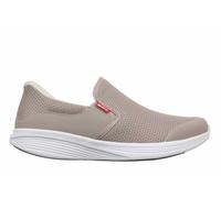 MBT SF-Modena III Slip On Men's Shoes. Physiological Footwear with Slip & Fit Technology for Effortless Use. Breathable Mesh and Synthetic Leather Upper. Colour: Grey