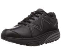MBT Simba Women's Sports Shoes Modern Style. Anatomical and Comfortable Walking Shoes. Physiological Comfort and Stability Footwear with Curved Sole. Lace-up Sneakers. Black