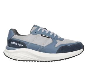MBT SOHO 1997 Men's Urban Shoe Milano Rocker Sole for Smooth Gait, Stability and Less Joint Impact. Padded Insole and Breathable Fabric.