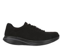 MBT SORA LACE UP Men's Sports Shoes Modern Style. Anatomical and Comfortable Walking Athletic Shoes. Physiological Footwear Comfort and Stability with Curved Sole. Lace-up Sneakers. Color Black