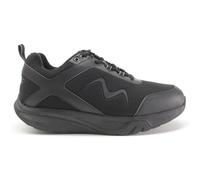 MBT Sport 4 Leather Textile Men's Low Top Trainers - Black - Size:UK 6