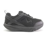 MBT Sport 4 Leather Textile Women's Low Top Trainers - Black - Size:UK 3.5