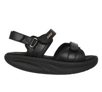 MBT SUMU 8 Dress Sandals for Women in Leather Lightweight and Comfortable Spring Summer Footwear Physiological Footwear for Comfort and Stability. Elegant Sandals in Modern Style. Color Black