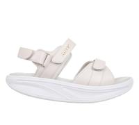 MBT SUMU 8 Dress Sandals for Women in Leather Lightweight and Comfortable Spring Summer Footwear Physiological Footwear for Comfort and Stability. Elegant Sandals in a Modern Style. Grey Color