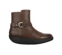 MBT Uki Boot Women's Dress Boots. Anatomical and Comfortable Nappa Walking Boots. Physiological Footwear Comfort and Stability with rocker sole. Casual lace-up boots. brown colour.