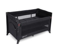 MBTC4 LUXE 4-in-1 Travel Cot - Black Quilted