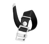 MBUIOPJ Compatible With Casio Forester Forester FT-500WC-3B/5B AW-80V 19mm Canvas Watch Strap Men Replacement Wristbelt Woven Nylon Strap(Noir)