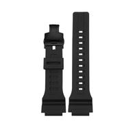 MBUIOPJ Compatible With Casio Resin Silicone Strap 20mm-MCW-200H AE-1400 18mm-AE1500WH WS-1400H/1300 Men Women Sports Waterproof Watch Band Bracelet(Black-black,20mm-MCW-200H)