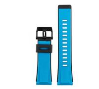 MBUIOPJ Compatible With G-SHOCK Watch Strap GA-2000 GA2000 Ga2200 Sports Resin Silicone Watch Chain Watchband Black Blue Red 24mm(Sky blue)