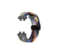 MBUIOPJ Elastic Nylon Weaving Watch Strap Compatible With Casio GMW-B5000 Fabric Watch Band Magnetic Buckle Bracelet Wristband Accessories(Denim-black)