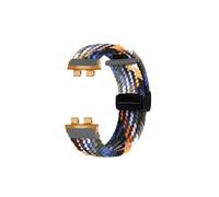 MBUIOPJ Elastic Nylon Weaving Watch Strap Compatible With Casio GMW-B5000 Fabric Watch Band Magnetic Buckle Bracelet Wristband Accessories(Denim-rose)