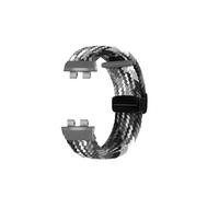 MBUIOPJ Elastic Nylon Weaving Watch Strap Compatible With Casio GMW-B5000 Fabric Watch Band Magnetic Buckle Bracelet Wristband Accessories(Colorful-silver)