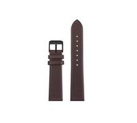MBUIOPJ Leather Watch Strap Compatible With Casio MTP-M300D MTP-M305D/L Watchband 20mm 22mm Black Brown Blue Red With Women And Men's Wrist Strap(Brown-black,22mm)