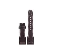 MBUIOPJ Quick Release Italian Genuine Cowhide Watchband Compatible With IWC Pilot's Series Watch IW377714 Cowhide Strap 20mm 21mm(B Brown NK,20mm)