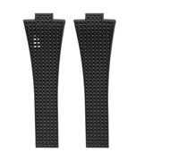 MBUIOPJ Quick Release Watch Band Compatible With Tissot PRX Series 11mm 12mm T137.407/T137.410 Super Player Fluororubber FKM Watch Strap Bracelet(Black NoBuckle,12mm)