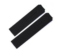MBUIOPJ Silicone Strap Compatible With Tissot 1853 Tengzhi T-Touch Original T013 Rubber Watch Band T047T081T33 Men's Bracelet Accessories 20mm 21mm(Black no clasp,20mm)