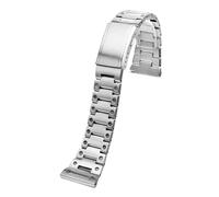 MBUIOPJ Solid Precision Steel Watch Chain Compatible With Casio RROTREK Band PRW-6600 PRG-600 PRW-60/30/50/70YT Bracelet 23mm 24mm(Silve,24mm)