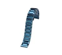 MBUIOPJ Solid Steel Watch Strap Compatible With ROSSINI Citizen Tissot Panerai Watch Band Be Common 18mm 20mm 21mm 22mm Blue Fashion Watch Bracelet(3106,22mm)