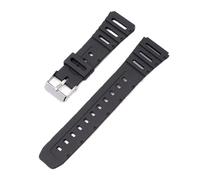 MBUIOPJ Watch Band Compatible With Casio Straps Watch Accessorise CA-53W CA-61W FT-100W W-520U W-720G Tpu Soft Watchband 20mm Wristband Belt FT100W(20mm)