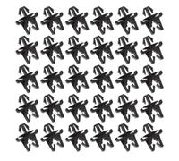 MBUYGYUO 30 Pcs Universal Auto Clips Plastic Rivets Retainer Clips Automotive Brake Line Hose Clip for All Car Motorcycle and RVs
