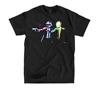 MBWECWS Daft Punk Pulp FictionBlack T-Shirt(XX-Large)