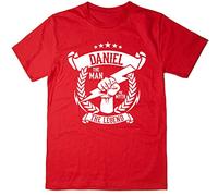 MBWECWS Daniel - The Man, The Myth, The Legend White Yellow Black Red Mens Women T Shirt 100% Cotton idea - 6 Colours(Large)