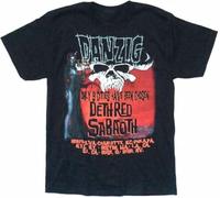MBWECWS Danzig 9 Cities Deth Red Sabaoth Tour T Shirt(Medium)