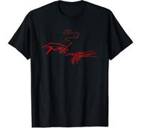 MBWECWS Dark Aesthetic Smoking Hands Soft Grunge Punk Rebel Baddie T-Shirt(Small)