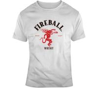 MBWECWS Fireball Whisky T Shirt White(XX-Large)