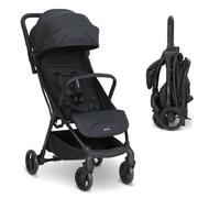 My Babiie MBX2 Compact Stroller - from Birth to 22kg, Foldable, Lightweight, Travel Buggy for Toddlers, Pushchair with UPF50+ Sun Canopy - Black