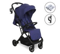 My Babiie MBX7 Autofold Stroller - from Birth to 4 Years (22kg), Foldable & Compact, Lightweight, Travel Buggy for Toddlers, Pushchair Includes Rain Cover - Indigo