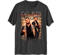 MBXLDGFD AEW All Elite Wrestling MJF Maxwell Jacob Friedman Mens and Womens Short Sleeve T-Shirt(Medium)