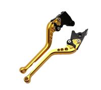 Mbxpxe Brake Clutch Fit for Ducati Scrambler 2015-2017 Monster821 Monster797 Monster659 Monster 821 797 659 2018-2020 Long/Short Brake Clutch Levers(Long Gold)