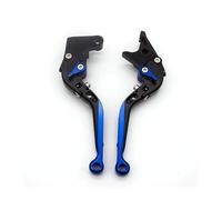 Mbxpxe Brake Clutch for FZ-10 for MT-10 for MT10 FJ-09 for MT-09 Tracer 2016-2020 Motorcycle Brake Clutch Levers Handle(Fold Extend Blue)